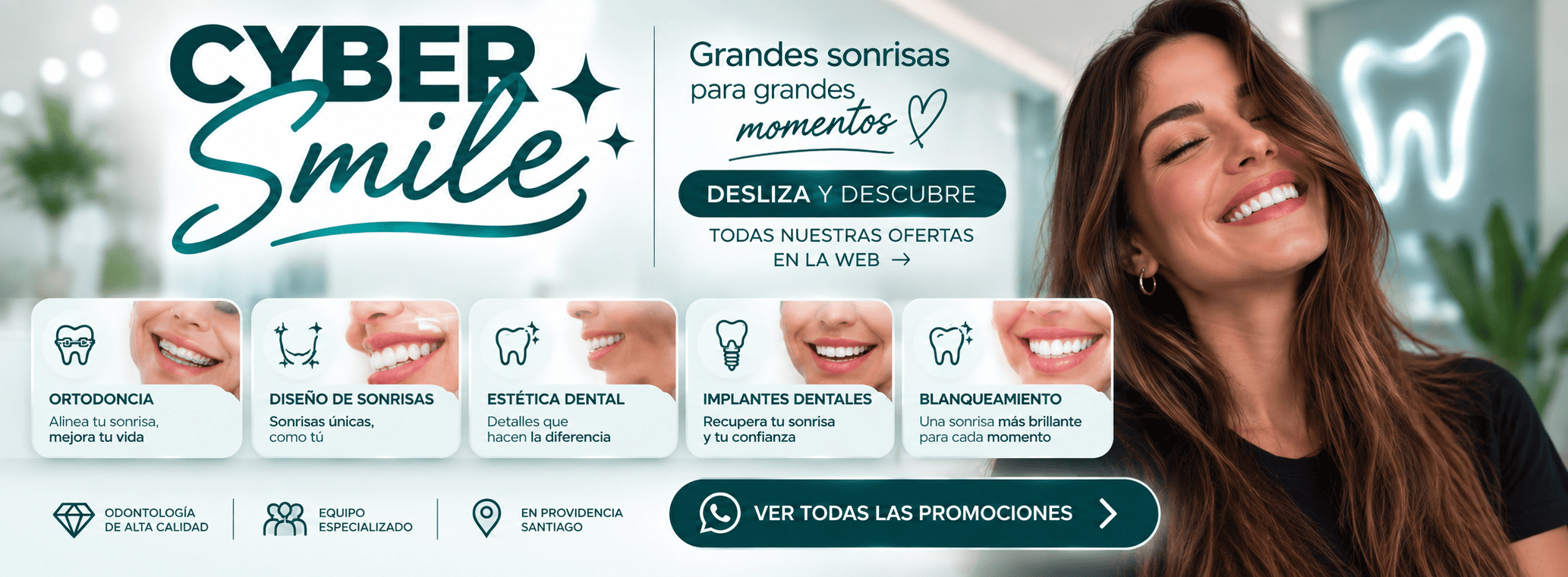 Ortodoncia con todos los tipos de brackets