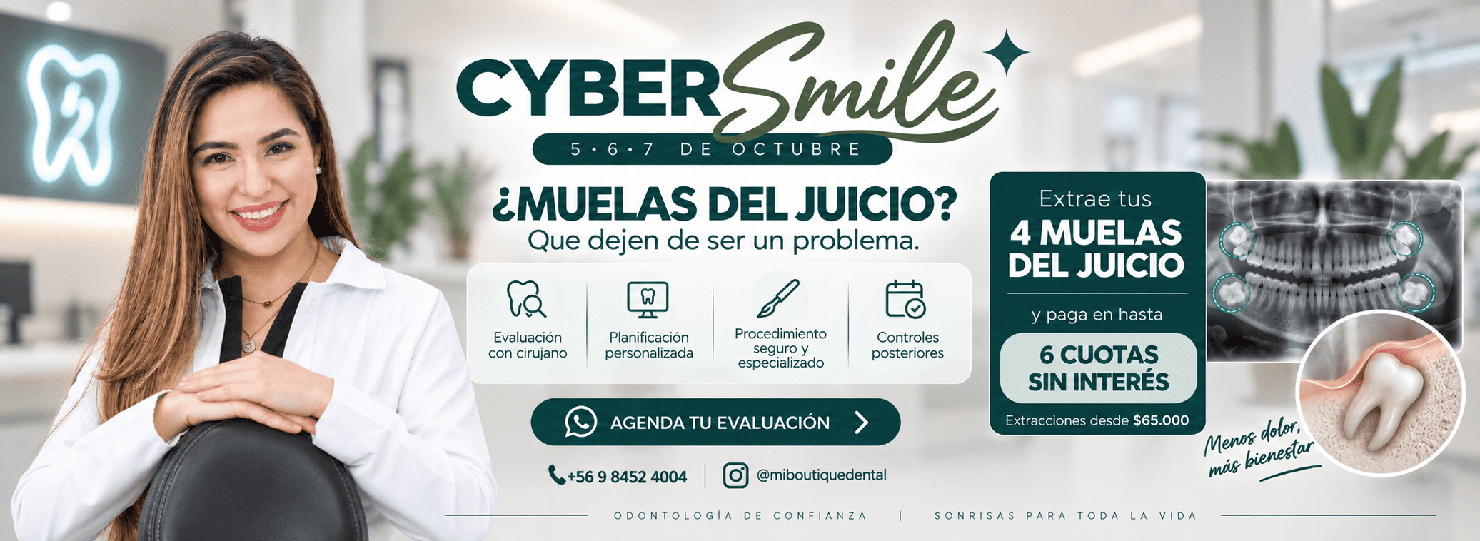 En agosto obtén tu descuento de 50.000 pesos en ortodoncia