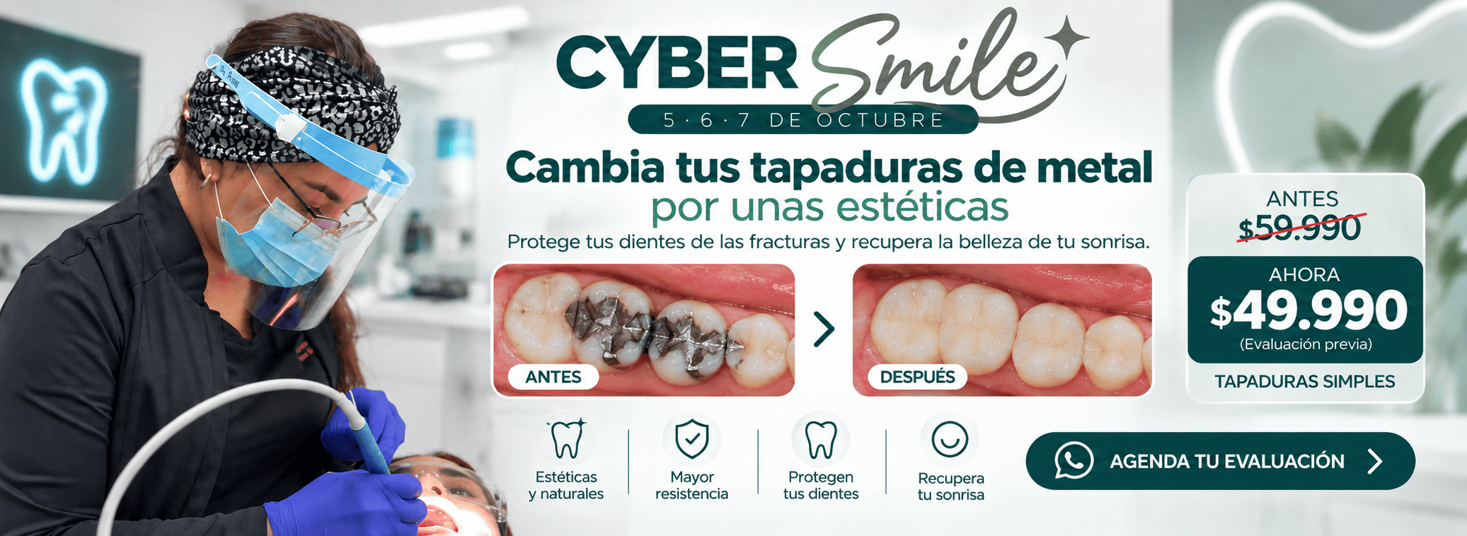 Ortodoncia con todos los tipos de brackets
